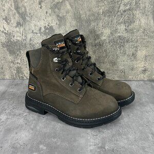 Ariat Casey 6" Composite Boots 6 Wide Oil/Slip Resistant Workwear  Lace Up